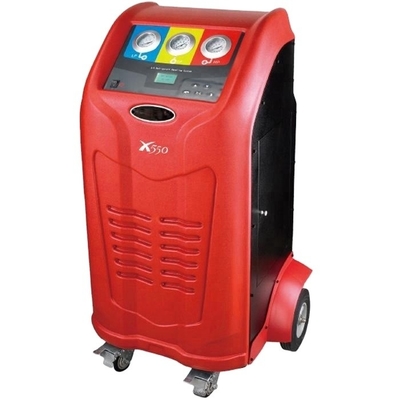 Kualitas  Car Repair Automatic AC Refrigerant Recovery Machine 1000w For Bus And Truck pabrik