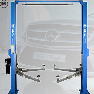 1850mm Tinggi 2 Post Auto Lift 380V Operasi Keamanan Dengan Kapasitas 5 Ton