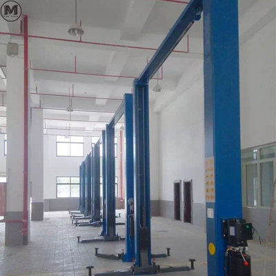 1850mm Tinggi 2 Post Auto Lift 380V Operasi Keamanan Dengan Kapasitas 5 Ton