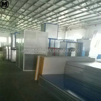 European Diesel Car Paint Booth dengan Turbo Fan NM Disc Dia. dan Filter Langit-langit F5