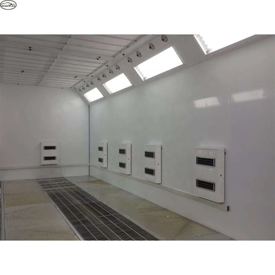 Perlindungan Lingkungan 380V Mobil Paint Spray Booth 20' Kontainer