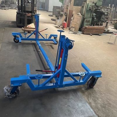 Tinggi yang dapat disesuaikan 6000lbs Kereta berat Rotisserie Auto Body Painting Stand Lebar Meja Kerja