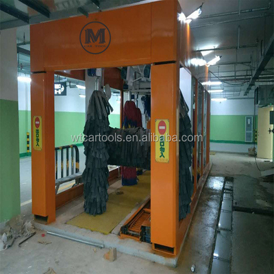 9 Sikat Mesin Cuci Mobil Otomatis Dengan Pengeringan 6000*3660*2800 Ukuran