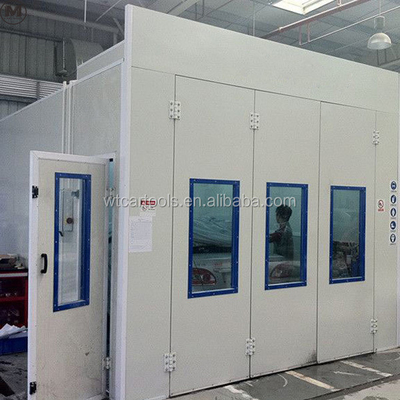 16KW LPG Burner Outdoor Automotive Paint Booth 380V Dengan Aliran Udara 24000