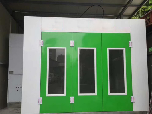 220V Diesel Burner Car Spray Booth Dengan Ukuran Internal 6900*4000*2700mm