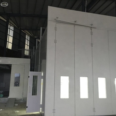 Diesel Burner Truck Spray Booth 220V 39KW Dengan lampu LED Dan kipas 11KW