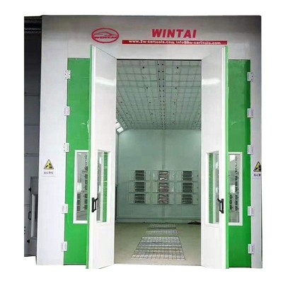 Ukuran internal 15000*5000*5000mm Spray Baking Booth untuk kebutuhan cat truk/bus