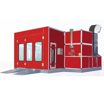 15KW Fiberglass Floor Filter Diesel Spray Booth untuk ruang cat mobil di 2024 Diesel