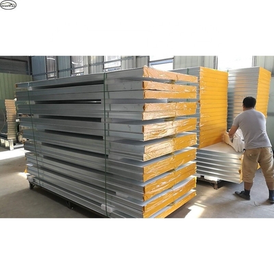 Ukuran luar 7x5.45x3.35m Car Spray Booth Baking Oven CE Disetujui untuk Auto Paint Room