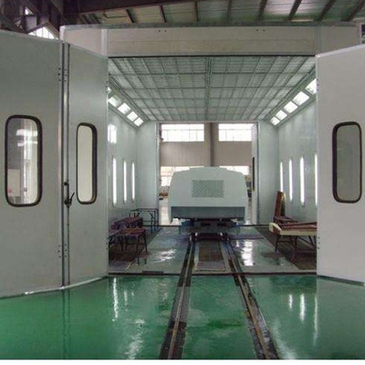 15m Truck Painting Room 2024 CE Disetujui Bus Spray Booth dengan Kecepatan Udara m/s 0.2-0.3