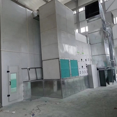 25m Truck Spray Booth Dengan Rockwool Wallboard Dan Berbagai Tidak Ada Kecepatan Beban