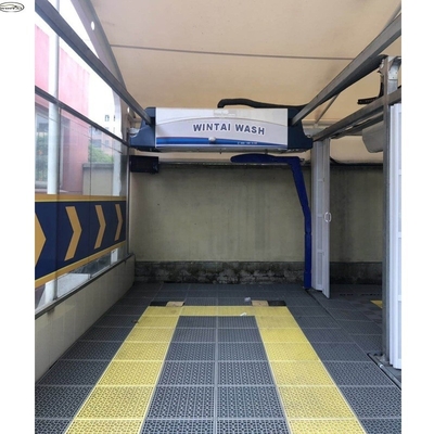 Ukuran kendaraan maksimum 5500*2200*2000mm Mesin cuci mobil tanpa sentuhan dengan sistem ground flushing