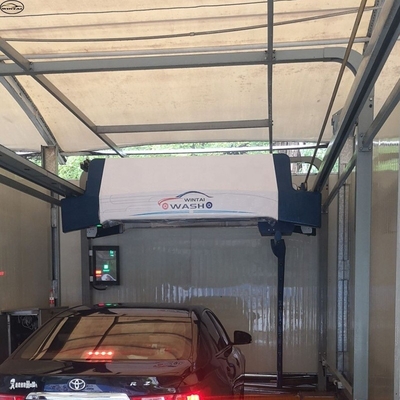 Mesin cuci mobil tanpa sikat dengan lengan tunggal dengan instalasi W antara 3350mm dan 3686mm