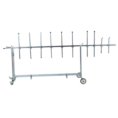 Stabilitas Tinggi Multi Angle Auto Paint Rack Removable Dengan Kapasitas 34kg