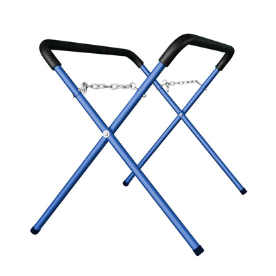 120*40*10cm Lipat Bumper Cat Stand 8kg Biru Auto Body Panel Stand
