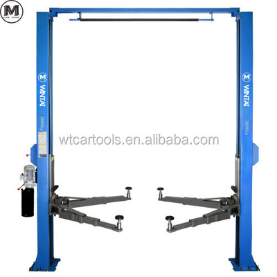 5000KGS 380v 2 Post Car Lift Double Cylinder Hydraulic Untuk SUV Minibus