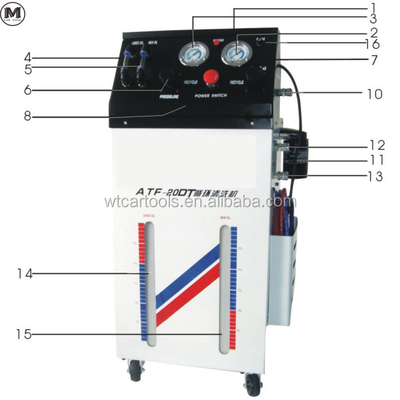 ATF-20DT Transmisi otomatis ekonomis mesin penukar cairan dan pembersih 220v