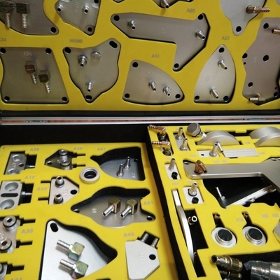 Operasi lancar 119pcs ATF Transmission Fluid Adapter Papan Aluminium segar