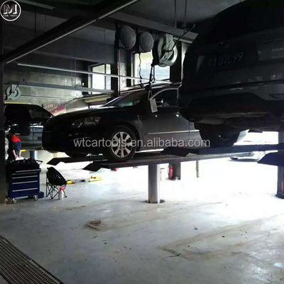 Hydraulic Ground Hidden Design Single Post Car Lift Untuk Kendaraan 3500kg