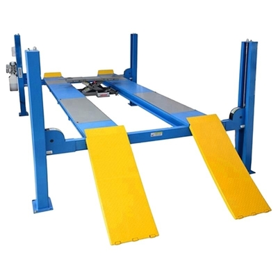 Ramp mobil hidrolik dengan daya motor 2,2KW dan ketinggian angkat jack sekunder 480mm