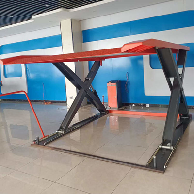 2.2KW Motor Double Deck Scissor Car Parking Lift Untuk Ukuran Mobil 5000mm * 2000mm * 1900mm