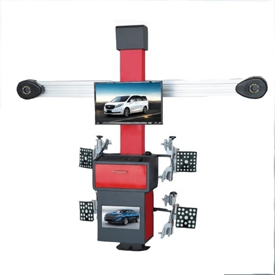 70kg 3D 220v Wheel Alignment Machine 0,25kw kuat untuk Perbaikan Ban