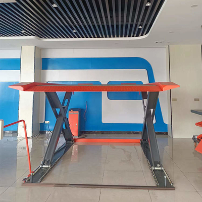 2.2KW Motor Double Deck Scissor Car Parking Lift Untuk Ukuran Mobil 5000mm * 2000mm * 1900mm