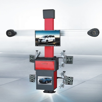 70kg 3D 220v Wheel Alignment Machine 0,25kw kuat untuk Perbaikan Ban