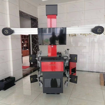 70kg 3D 220v Wheel Alignment Machine 0,25kw kuat untuk Perbaikan Ban