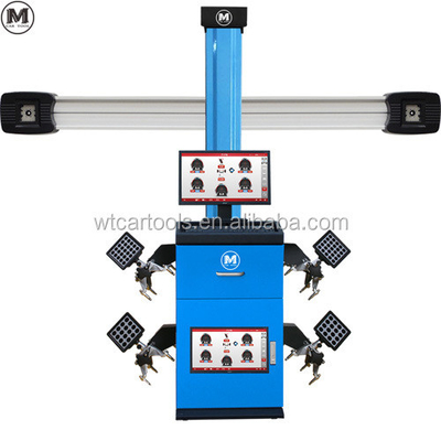 Dual Screen 3D Four Wheel Alignment System dengan Komputer Lenovo M881S