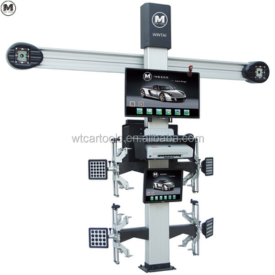 22inch Screen 80kg Ban Alignment Machine Dengan 2pcs 5 Mega Pixel Kamera