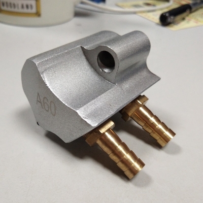 Plat Aluminium Baru Adaptor Pengisi Atf Kotak Gir Konektor Pengisi Minyak Untuk A6L