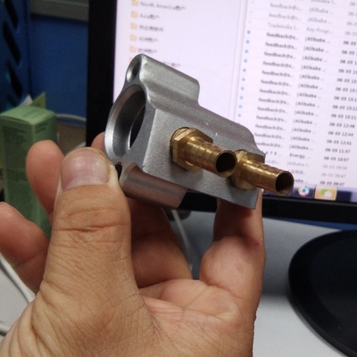 Plat Aluminium Baru Adaptor Pengisi Atf Kotak Gir Konektor Pengisi Minyak Untuk A6L