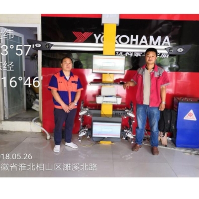 BIVEO Ekonomi 3D Automotive Alignment Equipment 80kg dengan layar 32 "