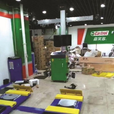220v 80kg Ban Alignment Machine Pengendalian Komputer Dengan Anti Interferensi