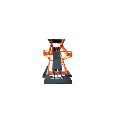 Full Rise Automotive Scissor Lift 1850mm Tinggi Angkat Dengan Kunci Keamanan Pneumatik