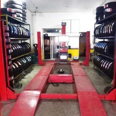 4PCS Kamera Pengendalian Komputer Sunshine Ban Alignment Machine Dukungan Multi Bahasa