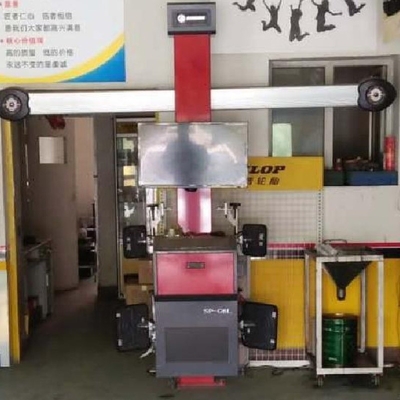 4PCS Kamera Pengendalian Komputer Sunshine Ban Alignment Machine Dukungan Multi Bahasa