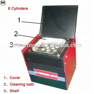 8 Silinder Injektor Tester Dan Mesin Pembersih 4L Test Tank Cairan Volume