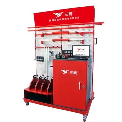 Dell Eagle Eye 3D Truck Wheel Alignment Machine Pengukuran Elektronik Penuh
