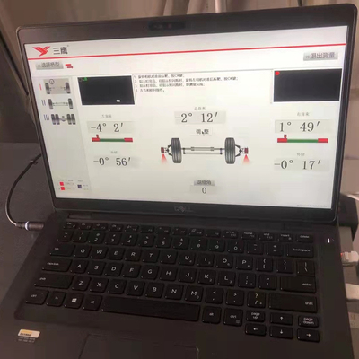 Dell Eagle Eye 3D Truck Wheel Alignment Machine Pengukuran Elektronik Penuh