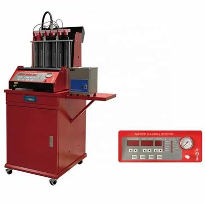 6 Silinder Injektor Tester Dan Pembersih Dengan Waktu Injeksi 600 detik Dan Daya 250W