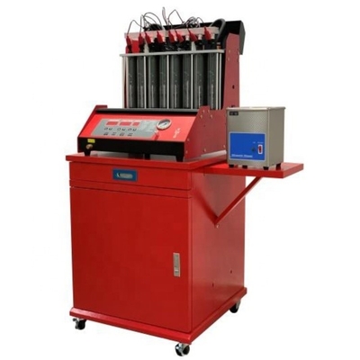 6 Silinder Injektor Tester Dan Pembersih Dengan Waktu Injeksi 600 detik Dan Daya 250W