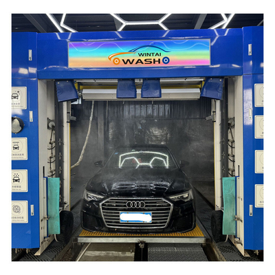 Mesin Cuci Mobil Rollover Otomatis Matel Dengan Sistem Pengeringan Dan Sikat Roda 3500KG