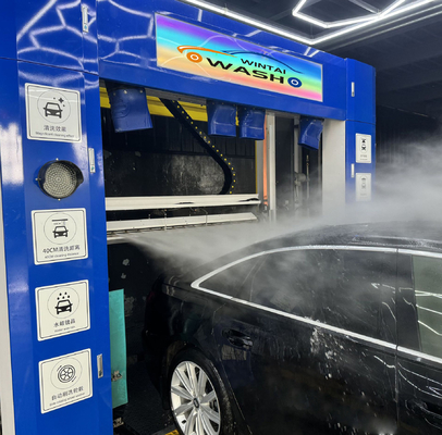 Mesin Cuci Mobil Rollover Otomatis Matel Dengan Sistem Pengeringan Dan Sikat Roda 3500KG