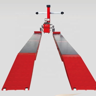 High Precision 3d Wheel Alignment Machine Operasi stabil dengan 4 kaki penjepit