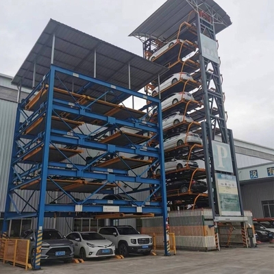 3000KGS Kapasitas Pemuatan Vertikal Rotary Parking System AC 3p Untuk 20 mobil