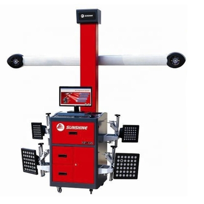 Airproof dan Oil Proof Truck Wheel Alignment Machine Untuk Top Notch 4 Wheel Alignment