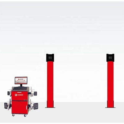 Airproof dan Oil Proof Truck Wheel Alignment Machine Untuk Top Notch 4 Wheel Alignment