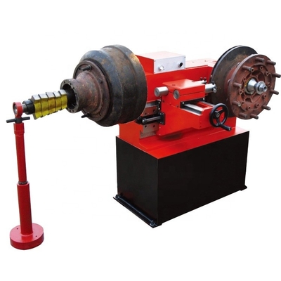 T8465 1.1kw Disc Drum Brake Lathe Efisiensi Tinggi Untuk 180mm Brake Drum